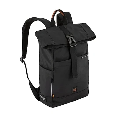 Imagen de camel active City Mochila para Hombre, 000188, Negro, 40,0 x 14,5 39