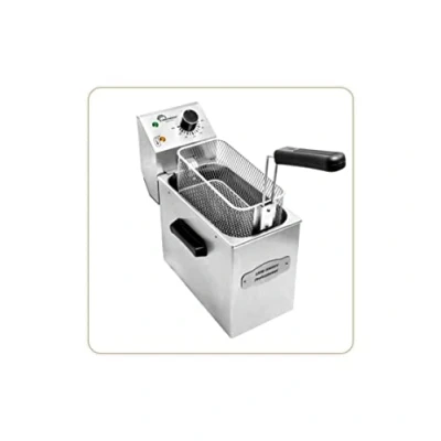 Imagen de LITTLE BALANCE 8481 My George Pro Freidora eléctrica, capacidad de 4 l, potencia 3200 W, todo en acero inoxidable