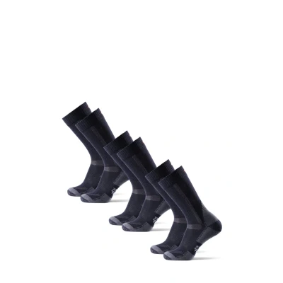 Imagen de DANISH ENDURANCE Calcetines Antiampollas Senderismo de Lana Merino, 3 Pack, Senderismo, Trekking, Azul Oscuro, 39 42