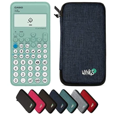 Imagen de CALCUSO Paquete Básico Azul con Calculadora Casio FX 92 College ClassWiz (Francés)