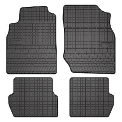 Imagen de FROGUM 547211 Juego de alfombrillas suelo Caucho delante y detrás 4 negro NISSAN: Almera II Hatchback