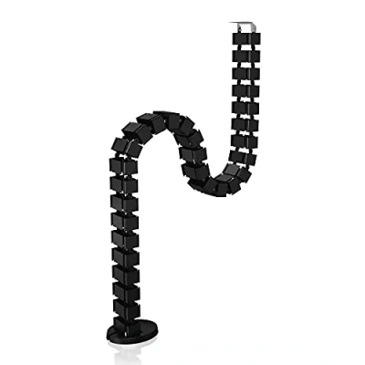 Imagen de ICY BOX IB MSA104 CM Cable holder Piso Negro 1 pieza(s) Organizadores de cables (Cable holder, Piso, Negro, pieza(s))