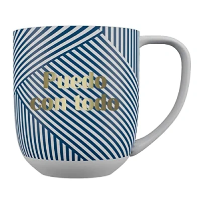 Imagen de Draeger Paris Taza Cerámica Mensaje Puedo con Todo