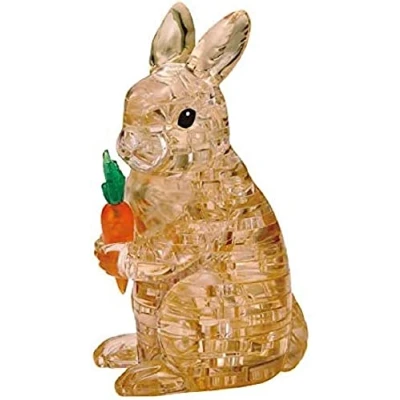 Imagen de Crystal Puzzle 59178 3d conejo 41 piezas, Oro , color/modelo surtido