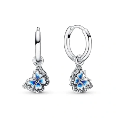 Imagen de Pendientes Pandora de aro 290778C01 Mariposas