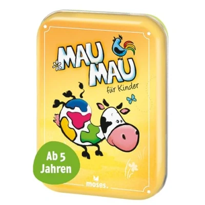 Imagen de Moses. 90321 MAU Juego de Cartas, clásico Juegos, para niños a Partir 5 años, Multicolor