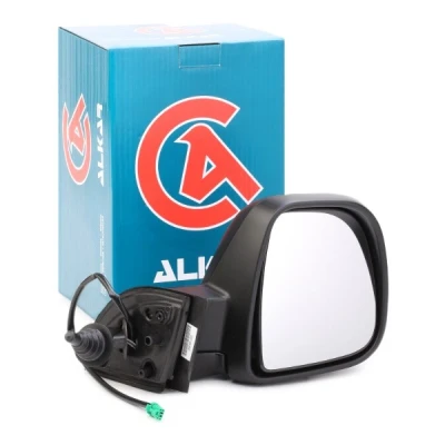 Imagen de Espejo retrovisor Alkar 9265867 derecha con sensor de temperatura, Ajuste por cable, convexo CITROËN: Berlingo II, II Furgón norauto, oscaro,