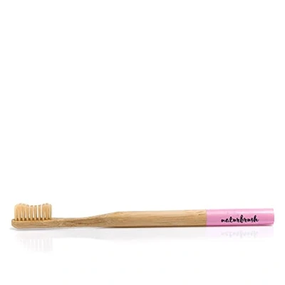 Imagen de Naturbrush Cepillo De Dientes Bambu Adulto Rosa 100 ml