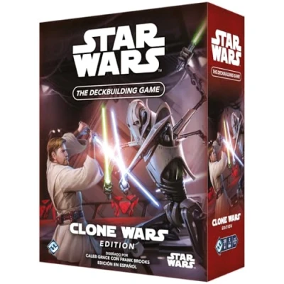 Imagen de Fantasy Flight Games Star Wars: The Deckbuilding Game Clone Wars Juego de Cartas Estrategia A Partir 12 Años para 2 Jugadores 30 Minutos por Partida Español