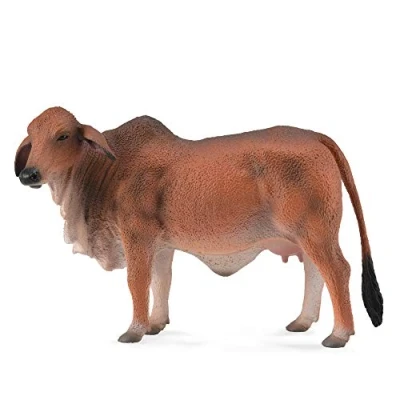 Imagen de Collecta Vaca Brahman Rojo Figura Coleccionable Tamaño L (Deqube 90188600)