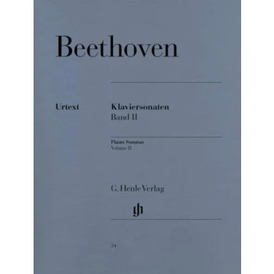 Imagen de Beethoven: Piano Sonatas Volume 2 (Henle Urtext Edition) Partituras