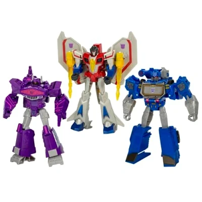 Imagen de Transformers, Figuras de acción Decepticon Commander: Pack 3