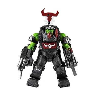 Imagen de McFarlane Toys, Warhammer 40000 Ork Meganob con Shoota Mega Figura 22 Partes móviles, Coleccionable de Base Soporte coleccionista, a Partir 12 años