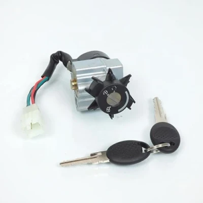 Imagen de Kit Neiman contactor de arranque con llave teknix Scooter Peugeot 50 Trekker Neuf