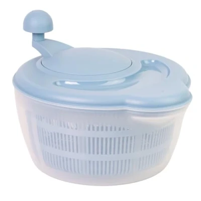 Imagen de Westmark ensaladera, capacidad: 5 litros, ø 26 cm, plástico, sin BPA, Fortuna, transparente/azul, 2432224B