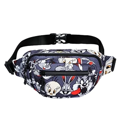 Imagen de Looney Tunes Riñonera Glaze, Multicolor, 22 x 13 cm, Folks