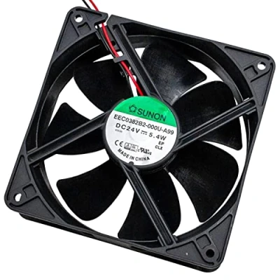 Imagen de Fan 24V DC 5,2W 120x120x38mm 197m3/h 2600U/Min Sunon EEC0382B2 A99