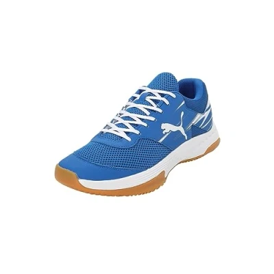 Imagen de Puma Varion II Zapatillas de balonmano, Hombre, Talla: 46.5, Team royal/white/gum Tela/tejido sintético
