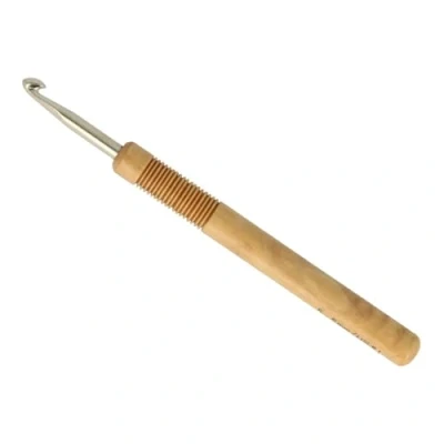 Imagen de Aguja de crochet Addi Nature madera olivo 15 cm 5,50 mm 1 ud