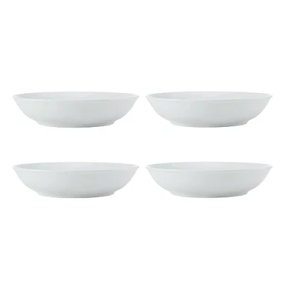 Imagen de Mikasa Chalk Juego de cuencos porcelana para pasta (4 unidades, 23 cm, en caja regal