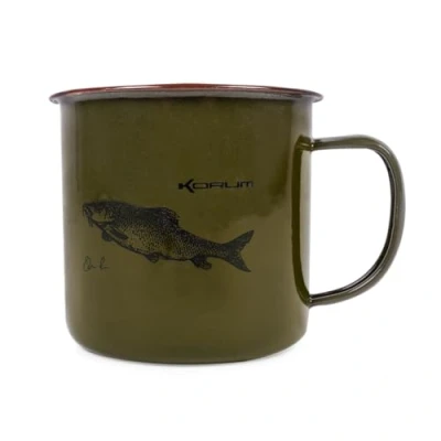 Imagen de Korum Classic Enamel Taza Barbel Utensilios camping