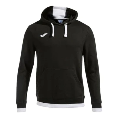 Imagen de Joma 5XS Sudadera con Capucha Confort II, Unisex Adult, Negro Blanco