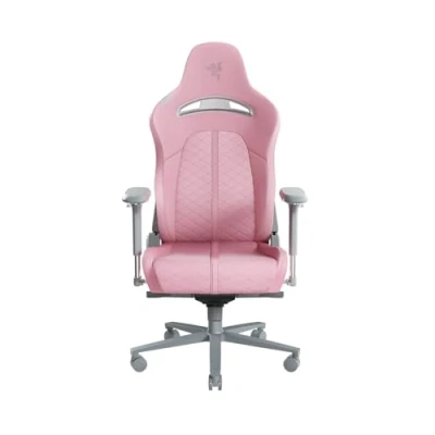 Imagen de Silla gaming Razer Enki, Reposabrazos 4D, Carga máxima 136 kg, Cuero sintético, Arco lumbar, Cuarzo