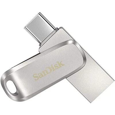 Imagen de SanDisk Ultra Dual Drive Luxe USB Type C and A 1TB, up to 150MB/s, 3.1 Gen 1, All Metal, 2 in 1 Device