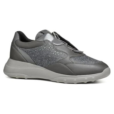 Imagen de Geox D Alleniee B, Zapatillas Mujer, Dk Grey, 39 EU