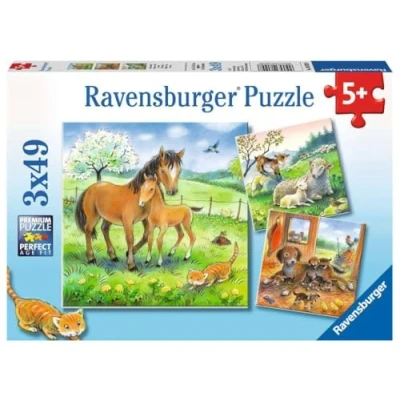 Imagen de Ravensburger Kinderpuzzle Tiempo de Descanso, Color Verde (08029)