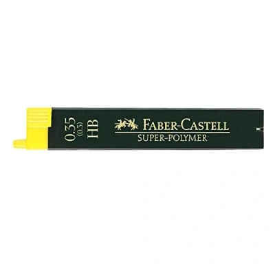 Imagen de Faber Castell HB Minas finas de polímero (0,35 mm, 3 paquetes 12)