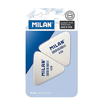 Imagen de MILAN BMM9358 Pack de 2 gomas borrar