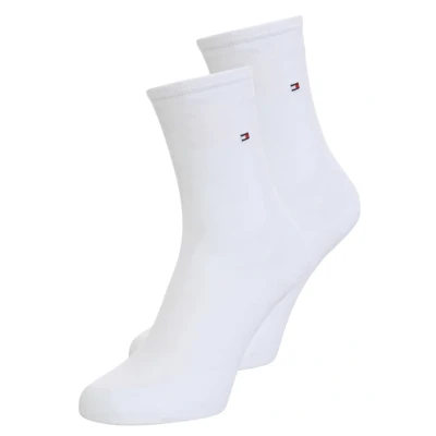 Imagen de Tommy Hilfiger Women SOCK Casual 2 PACK Calcetines white, Mujer, Talla: 39 42, White