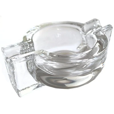 Imagen de GERMANUS Cenicero de cristal para cigarros O cigarrillos,