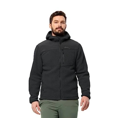 Imagen de Jack Wolfskin Kammweg FZ M Chaqueta de Forro Polar, Phantom, 3XL Hombres