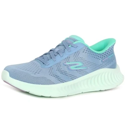 Imagen de Skechers Go Walk Now, Zapatillas Mujer, Azul Verde, 37.5 EU