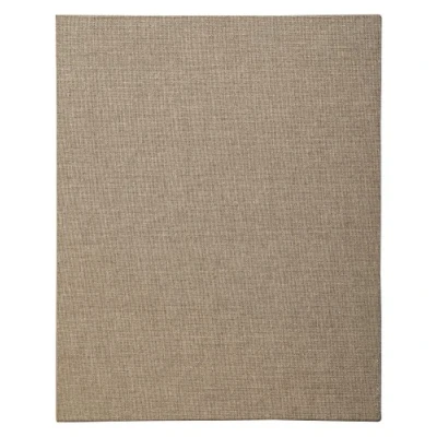 Imagen de Clairefontaine Ref 34147C Tablero de lona natural 20 x cm, 3 mm grosor, 75% algodón y 25% poliéster Revestimiento transparente para pintura al óleo acrílico