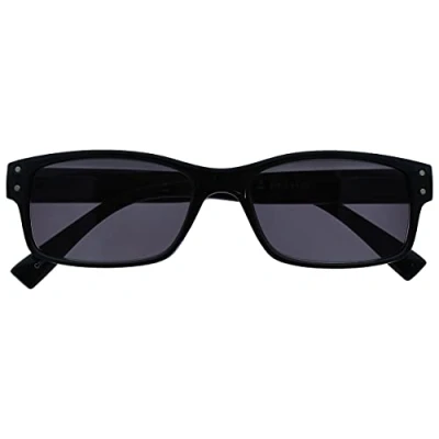 Imagen de La Compañía Gafas De Lectura Hombres Grande Negro Lectores Sol UV400 Estilo Diseñador Bisagras Resorte S11 1 +3,50