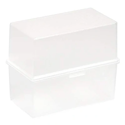 Imagen de Exacompta Ref. 51631D 1 caja portátil con 200 fichas A7 de cristal