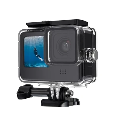 Imagen de K&amp;F Concept Funda Impermeable para GoPro Hero 13/Hero 12/Hero 11/Hero 10/Hero 9 Black, 60M Carcasa Protectora Buceo Subacuático con Accesorio de Montaje Compatible 13/12/11/10