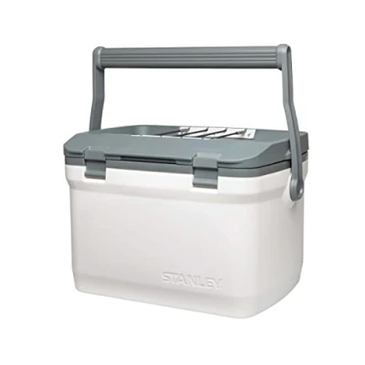 Imagen de Stanley Adventure Nevera Portatil de Exterior 15.1L Doble Pared Espuma Aislante Sin BPA Portátil Viaje Resistente A prueba Fugas Polar White
