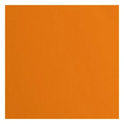 Imagen de Vaessen Creative Florence Cardstock Papel para manualidades (216 gramos/m², cuadrado, 30,5 x cm, 20 unidades), color naranja