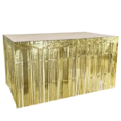 Imagen de Boland decoración de mesa brillante 300 x 74 cm, cortina mesa, fiesta, Nochevieja, Navidad, fiesta temática