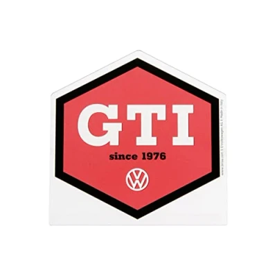 Imagen de BRISA VW Collection Accesorio de Invierno para automóvil Volkswagen polycarbonato: raspador hieloquita Nieve y Hielo GTI (Hexágono/Rojo)