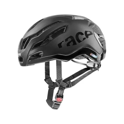Imagen de uvex race 9, casco Performance ligero unisex, ventilación aerodinámica optimizada, all black matt, 53 57 cm