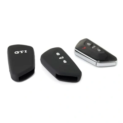 Imagen de Volkswagen 5H0087012041 Carcasa de Silicona para Llave Golf 8 VIII, 3 Botones con Logotipo GTI