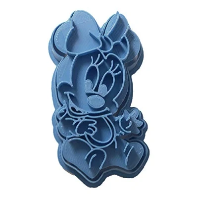 Imagen de Cuticuter Minnie Bebe Cortador de Galletas, azul