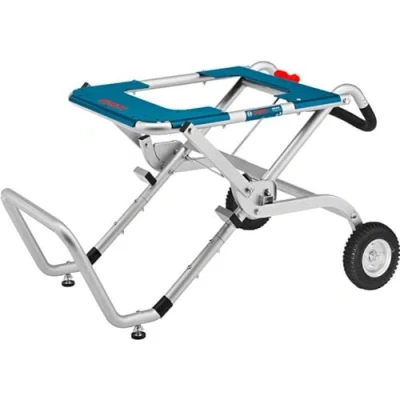 Imagen de Bosch Professional GTA 60 W mesa de transporte para sierra ( larg.1,20 m x alt. 0,62 m, neumáticos, plegable)