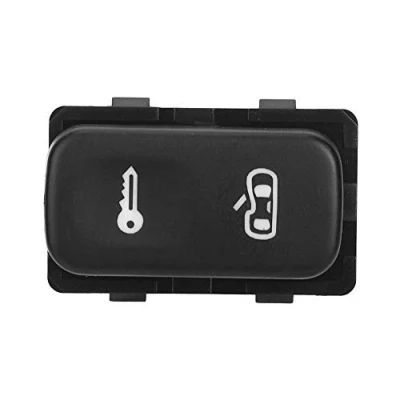 Imagen de interruptor de bloqueo puerta central, ABS Botón central negro 1Z0962125A Apto para Octavia Mk2 2004 2013,