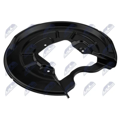 Imagen de NTY HTO VW 074 Chapa Protectora de Disco Freno Eje trasero, derecha AUDI: A3 Sportback, Hatchback, VOLKSWAGEN: Golf 5